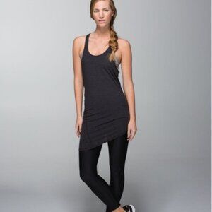 Lululemon Torque Tank Heathered Black
